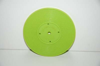 #5 Vtg Fisher Price Records Replacements 995 or 2205 Lime Green-image