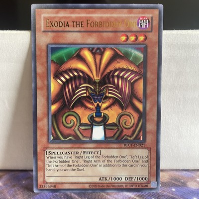 UNLIMITED EXODIA THE FORBIDDEN ONE 2020 RP01-EN021 YUGIOH CARD (NM)-image