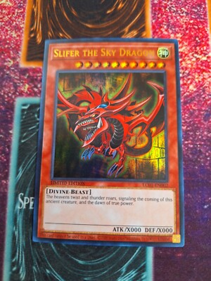Yu-Gi-Oh! Slifer the Sky Dragon LC01-EN002 Ultra Rare Limited Near Mint c3/-image