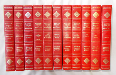 Masterpieces of Mystery, Selected by Ellery Queen Lot of 11 HC/VGC-image