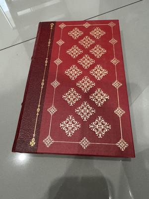 THE FRANKLIN MINT LIBRARY Leather Book SCARLET LETTER 1979 Collectors Edition-image