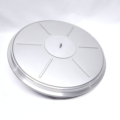 VINTAGE TURNTABLE PLATTER & MAT mt-6360 / MT-9000 FISHER RECORD PLAYER PART-image