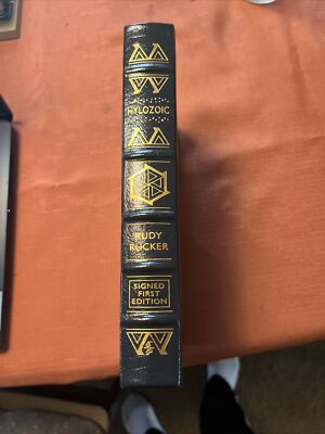 Hylozoic, Rudy Rucker, Easton Press, Signed First Edition-image
