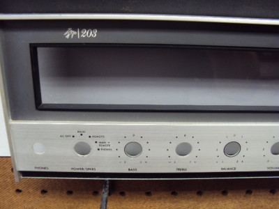 Fisher 203 Original Faceplate. Rated 9.5 out of 10. Parting Out 203 Receiver.-image
