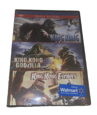 Universal King Kong, King Kong vs Godzilla, King Kong Escapes DVD New Sealed-image