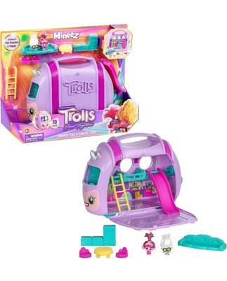 DREAMWORKS TROLLS Band Together Mineez 10 pc Rhonda Play & Display Case-image