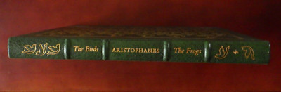 Vintage The Easton Press ARISTOPHANES THE BIRDS THE FROGS 100 Greatest Books Ev-image
