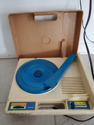  1978 Fisher Price Record Player Turntable #825 33 45 RPM -image