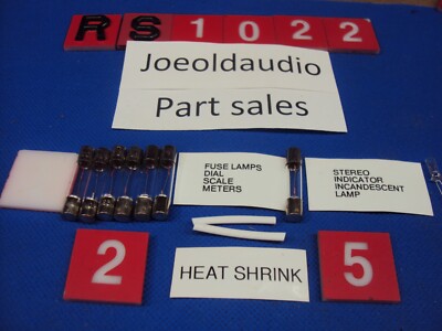 Fisher RS-1022 Receiver Complete Re lamping Kit. Read Below. Parting Out RS-1022-image