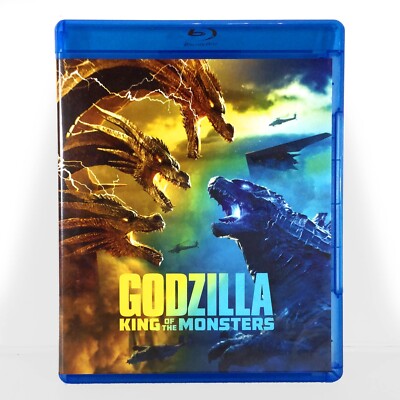 Godzilla: King of the Monsters (Blu-Ray/DVD, 2019, Widescreen) Like New !-image