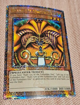 1x Yu-Gi-Oh! Exodia The Forbidden One - TN23-EN002 - Quarter Century Secret - NM-image