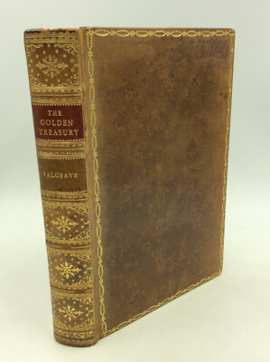 THE GOLDEN TREASURY arr by Francis Turner Palgrave - 1933 - FINE LEATHER BINDING-image