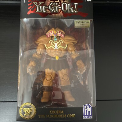 Yu-Gu-Oh Action Figure Exodia The Forbidden One with Exclusive Card #00165 Low#-image