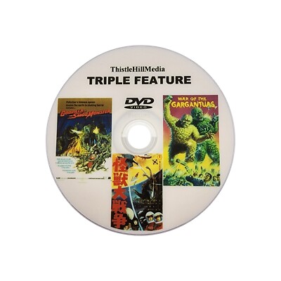 Triple Feature DVD Godzilla vs. The Smog Monster (Godzilla vs. Hedorah) -image