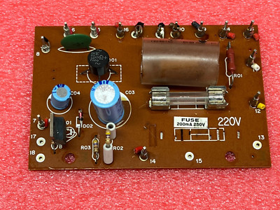 Fisher MT-6420 (C) Turntable Power Circuit Board, Fast Tracked Shipping-image