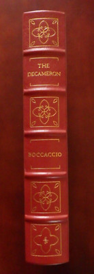 Vintage The Easton Press THE DECAMERON BOCCACCIO 100 Greatest Books Ever-image