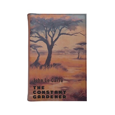 The Constant Gardner - Leather Covered Hardback Book, Personalized Gift-image