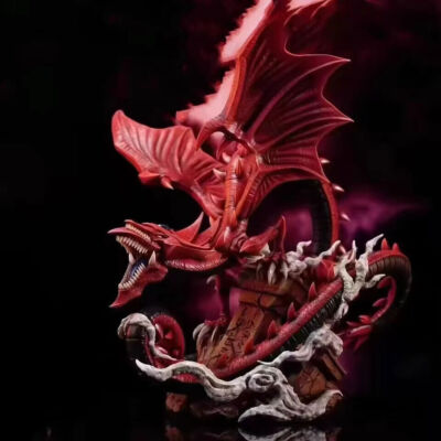 Kotobukiya Yu-Gi-Oh Slifer the Sky Dragon Egyptian God Figure Model Statue Toy -image