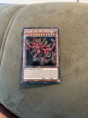 Yu-Gi-Oh! TCG Slifer the Sky Dragon SECRET Rare SBC1-ENH01-image