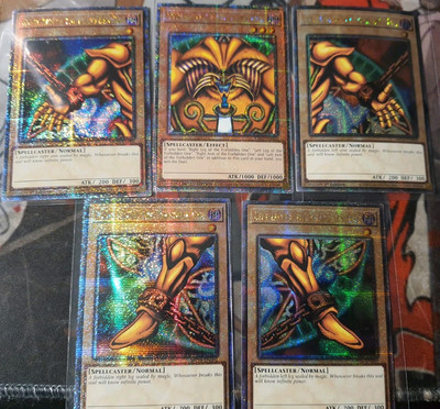 Exodia The Forbidden One Complete 5 Card Quarter Century Rare SET Yugioh TCG NM-image