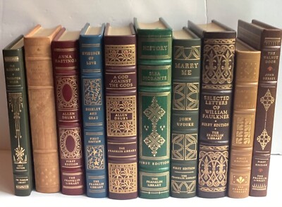Franklin Library:  Choose your own Pulitzer Prize Classics books.  See details-image