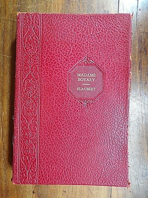 Gustave Flaubert ~ Madame Bovary ~ Grosset & Dunlap ~ Red Limp Leather ~ c/1925-image