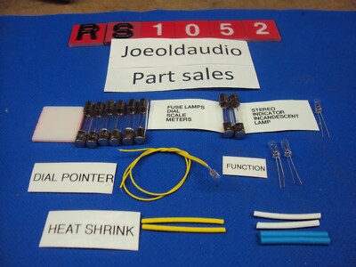 Fisher RS-1052(L) Receiver Complete Re lamping Kit Read Below. -image