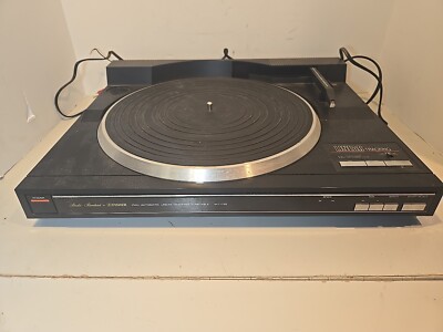 VINTAGE FISHER MT-729 FULLY AUTOMATIC LINEAR TRACKING TURNTABLE-image