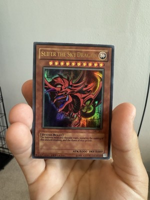 Slifer The Sky Dragon GBI-001 Secret Rare Version Lightly Played Yu-Gi-Oh!-image