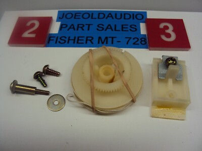 Fisher MT-728 Turntable Tonearm Pulley & String Tested Parting Out Entire MT-728-image