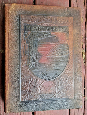 Elbert Hubbard's 1917 To The Homes of The Great Leather Bound - Roycrofters-image