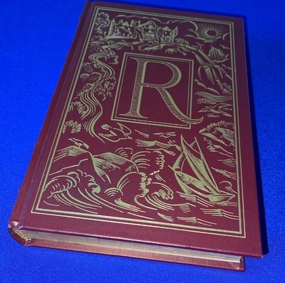 Franklin Library Mystery Edition Rebecca by Daphne Du Maurier GOLD LEAF NICE!-image