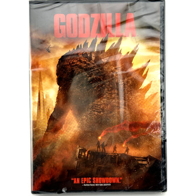GODZILLA (2014) DVD Taylor-Johnston Olsen Cranston - NIW Unopened-image