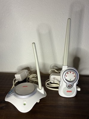 Fisher Price Sounds 'N Lights Baby Monitor + Receiver Naptime Safety Mom  0716-image