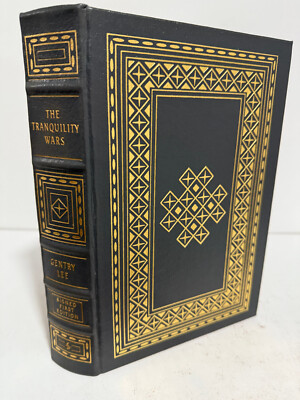 Easton Press Tranquility Wars - Gentry Lee      SIGNED Sci Fi 1st Edit-image