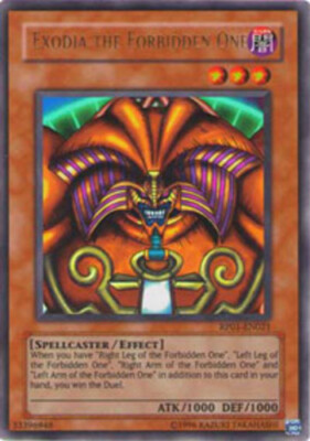 Exodia the Forbidden One - RP01-EN021 - Ultra Rare - Unlimited Edition x1 - Near-image