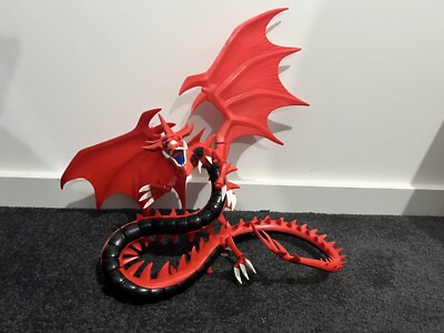 Slifer The Sky Dragon Vintage Yu-Gi-Oh Model Figure Kit Complete 2003 Mattel-image