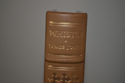 Whistle by James Jones - Franklin Library First Edition NEAR MINT GA-image