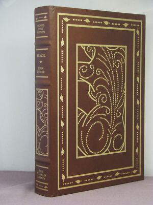 Mint, Brazil By John Updyke, First Edition Signed, Leather, Franklin Library-image