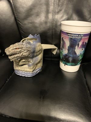 Godzilla 1998 Taco Bell cup holder and cup-image