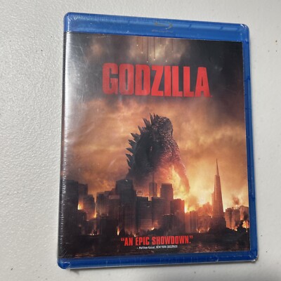 Godzilla (Blu-Ray, 2014) New Sealed-image