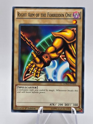 Left Arm of the Forbidden One | LDK2-ENY06 | Legendary Decks II | 1st Edition-image