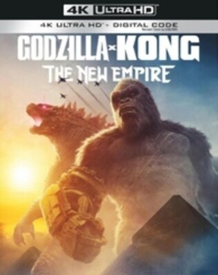 GODZILLA x KONG THE NEW EMPIRE 4K ULTRA HD + DIGITAL CODE New Sealed-image