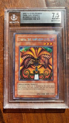 Exodia the Forbidden One (Dark Duel Stories) DDS-003 Yu-Gi-Oh! BGS 7.5 PSA-image