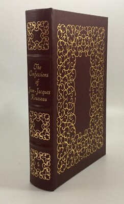 Easton Press THE CONFESSIONS OF JEAN JACQUES ROUSSEAU 1980 100 Greatest Books-image