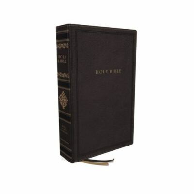 KJV, Personal Size Reference Bible, Sovereign Collection, Leathersoft, Black, R-image