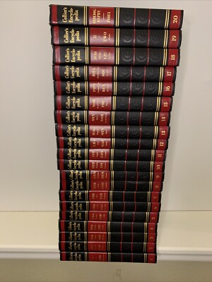 1957 Collier’s Encyclopedia Set COMPLETE Vols. 1-20-image