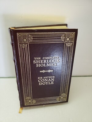 The Complete Sherlock Holmes - Sir Arthur Conan Doyle leather bound -image