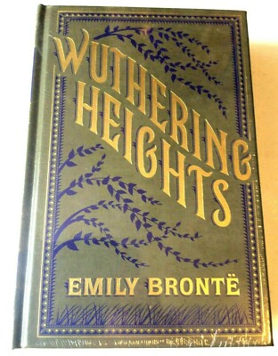 Wuthering Heights by Emily Bronte - HC leather-RARE HARD COVER - NEW & SEALED-image