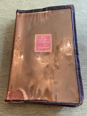 1932 Leatherbound The Golden Treasury Palgrave-image
